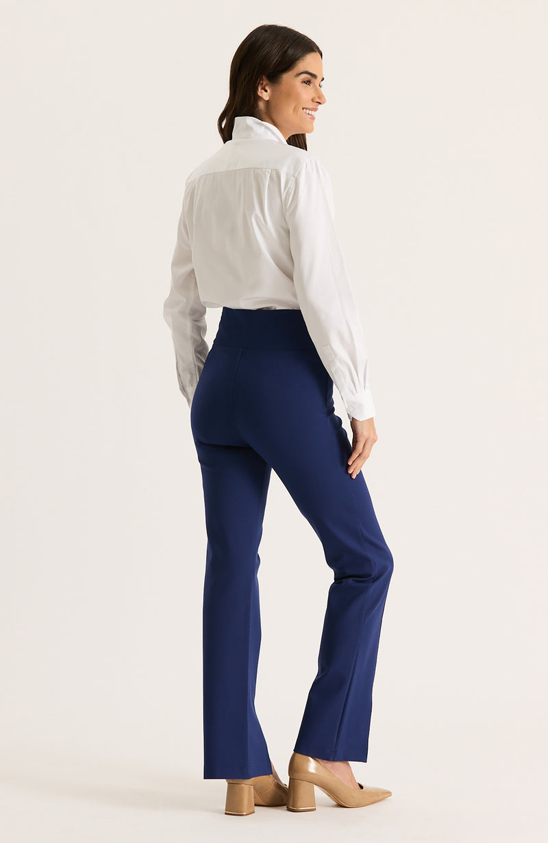 Margie Ponte Slit Front Pant