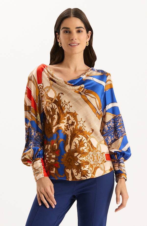 Olivia Silk Blouse