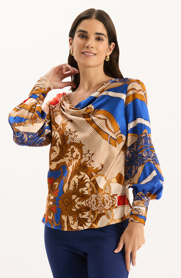 Olivia Silk Blouse