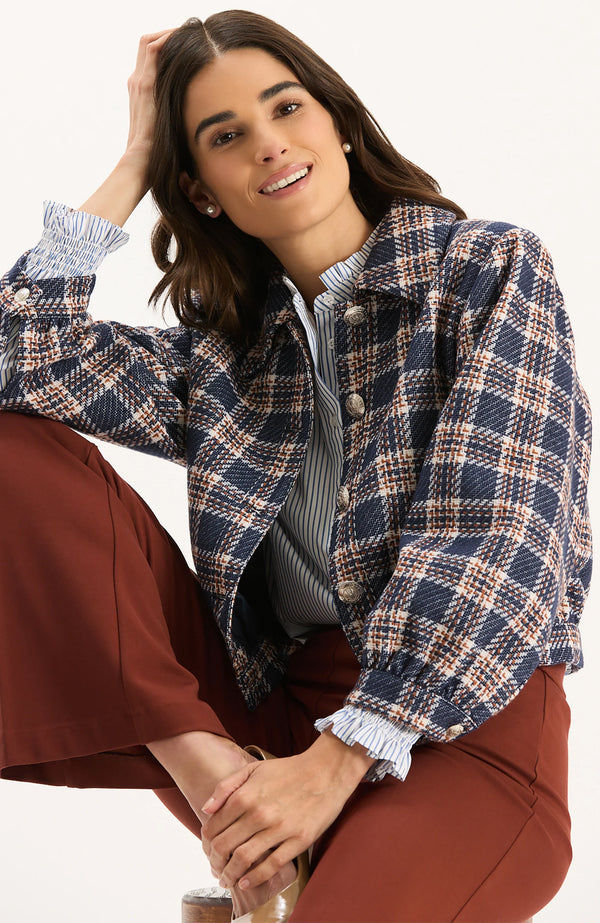 Harper Plaid Jacket
