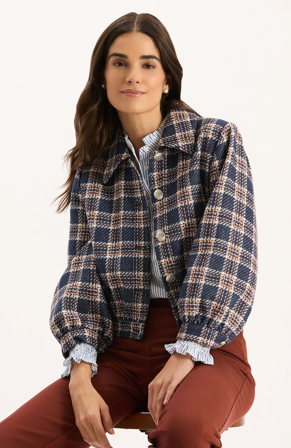 Harper Plaid Jacket