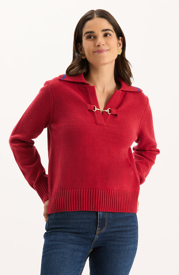 Tess Horsebit Sweater