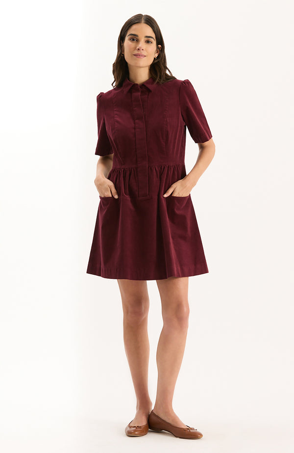 Mitzi Pinwale Cord Dress