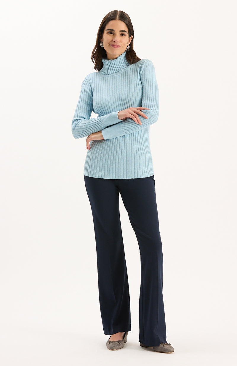 Cotton/Cashmere Turtleneck