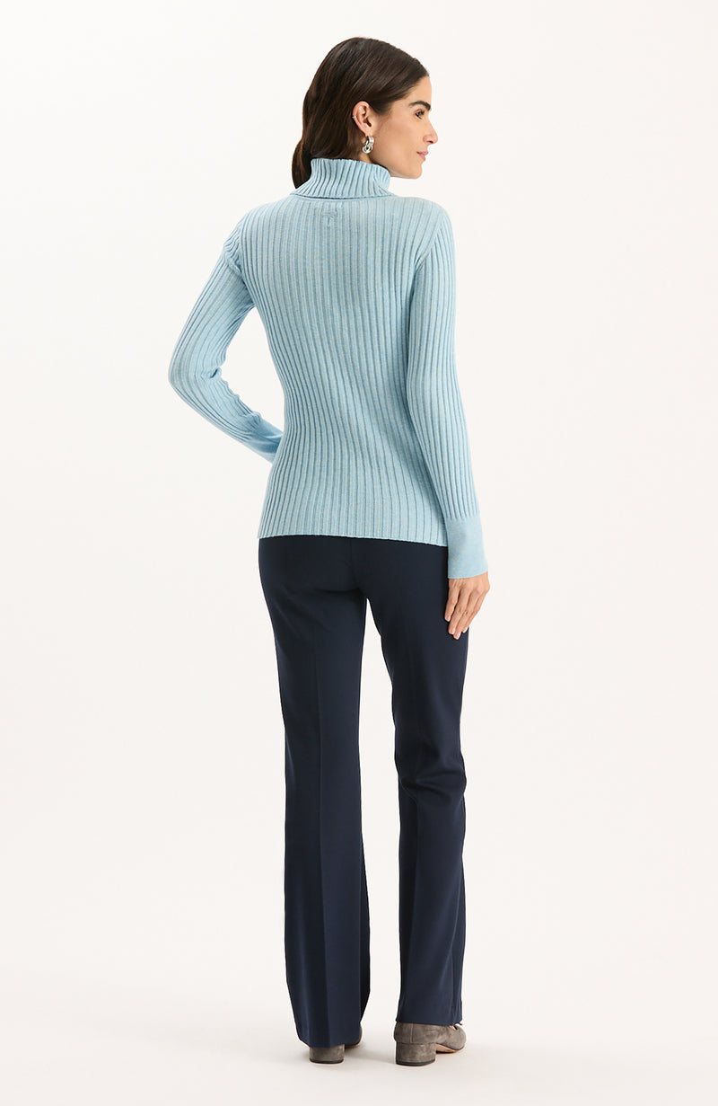 Cotton/Cashmere Turtleneck