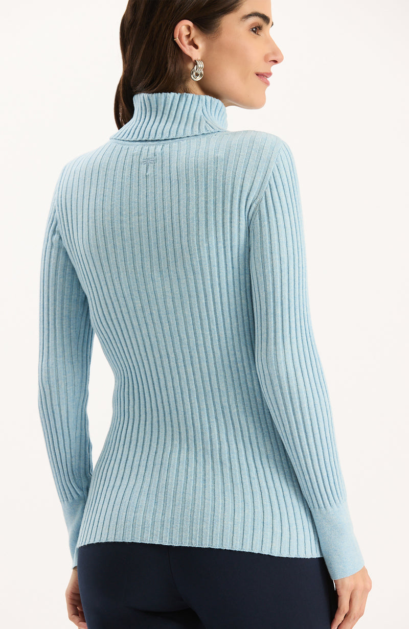 Cotton/Cashmere Turtleneck