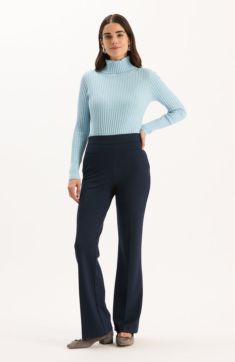 Cotton/Cashmere Turtleneck