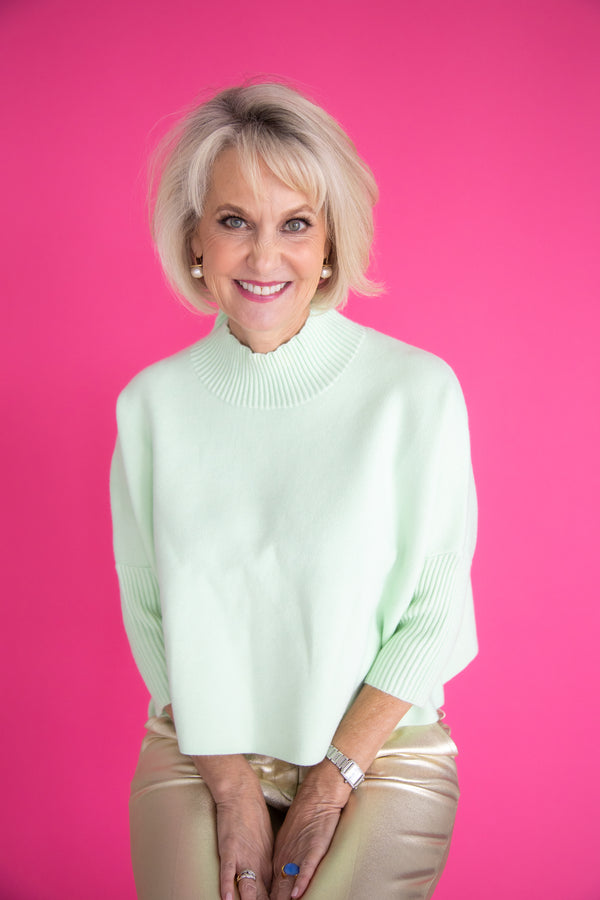 Light Mint Aja Sweater
