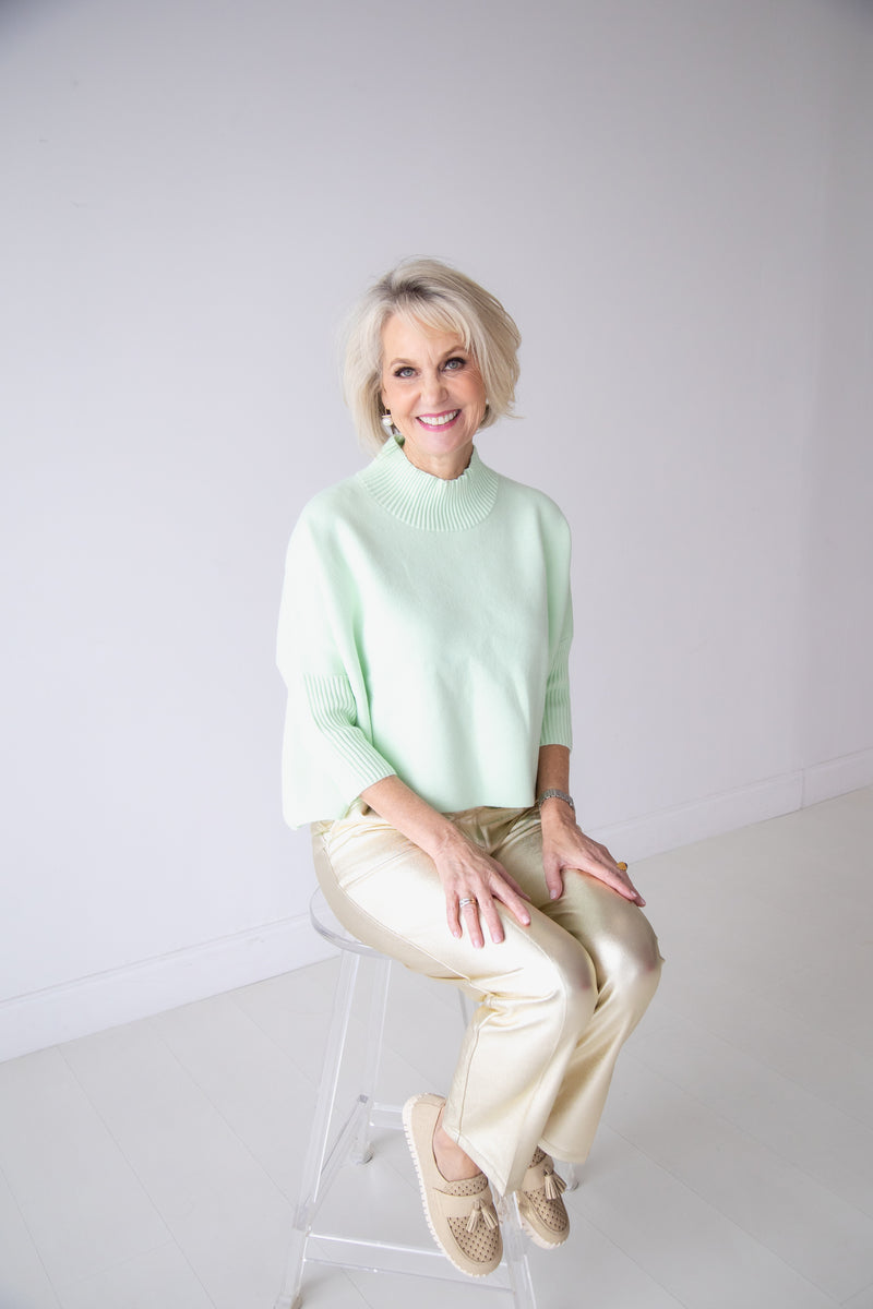 Light Mint Aja Sweater