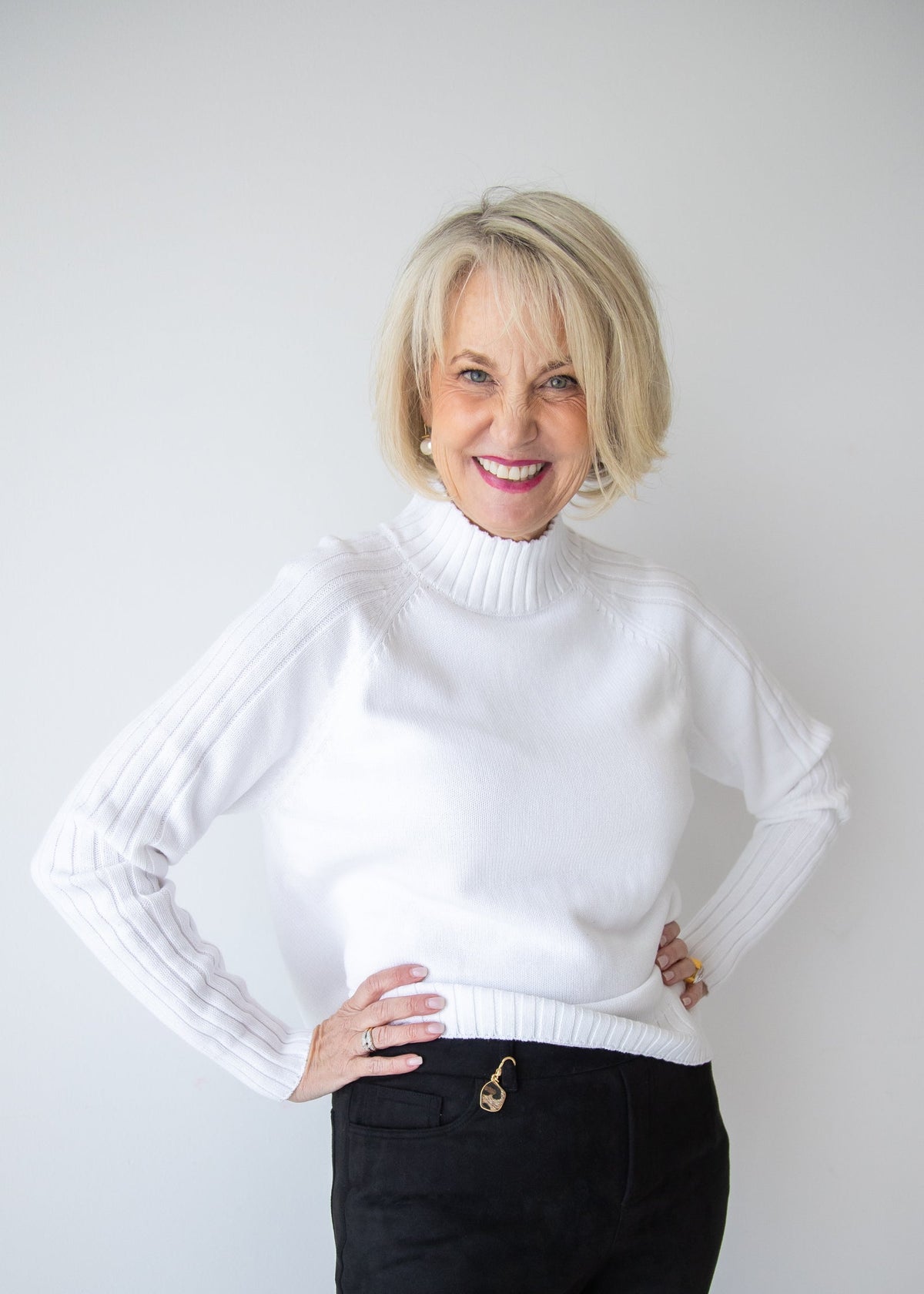 Salina Long Sleeve Turtleneck Sweater