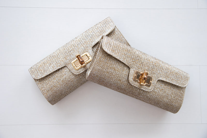 Bamboo Clutch - 3 Colors