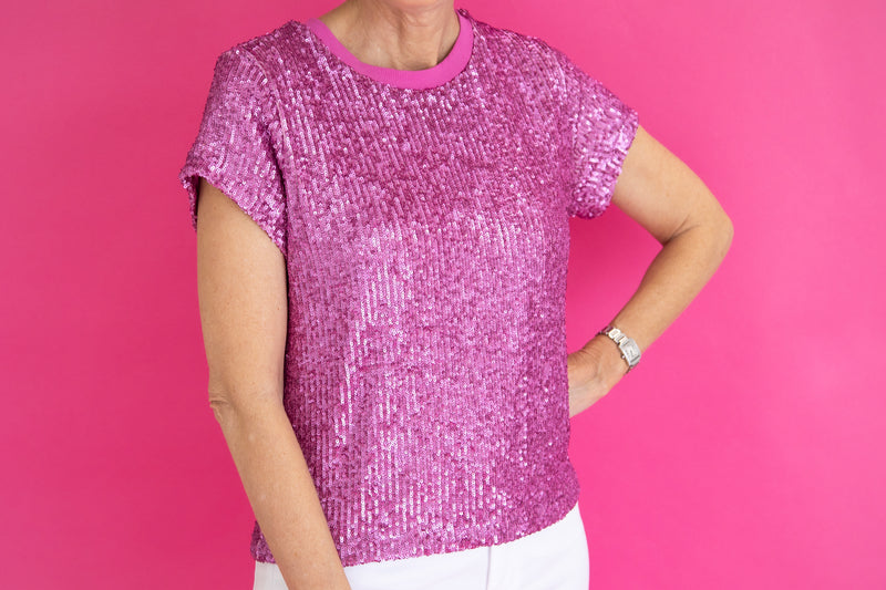 Sequin T-Shirt - 2 Colors