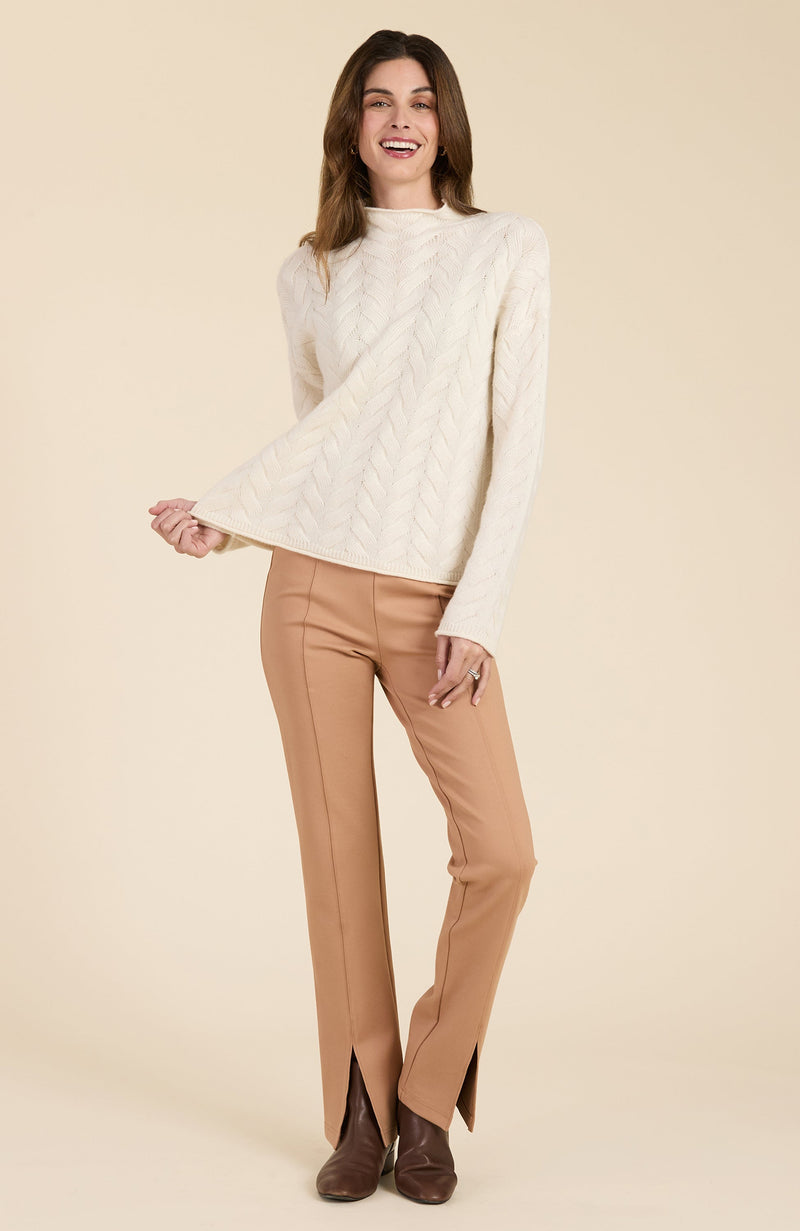 Cashmere Basketweave Sweater - 3 Colors