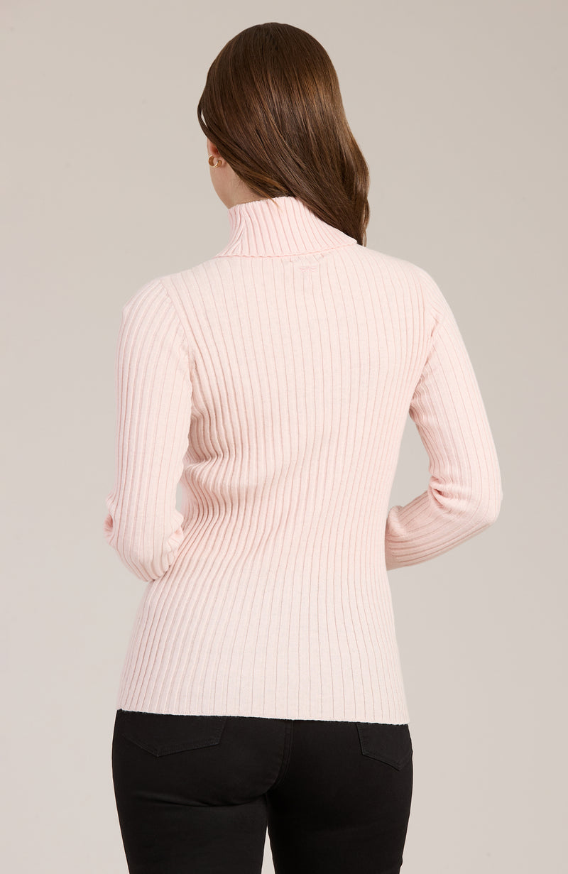 Cotton Cashmere Ribbed Turtleneck - 5 Colors