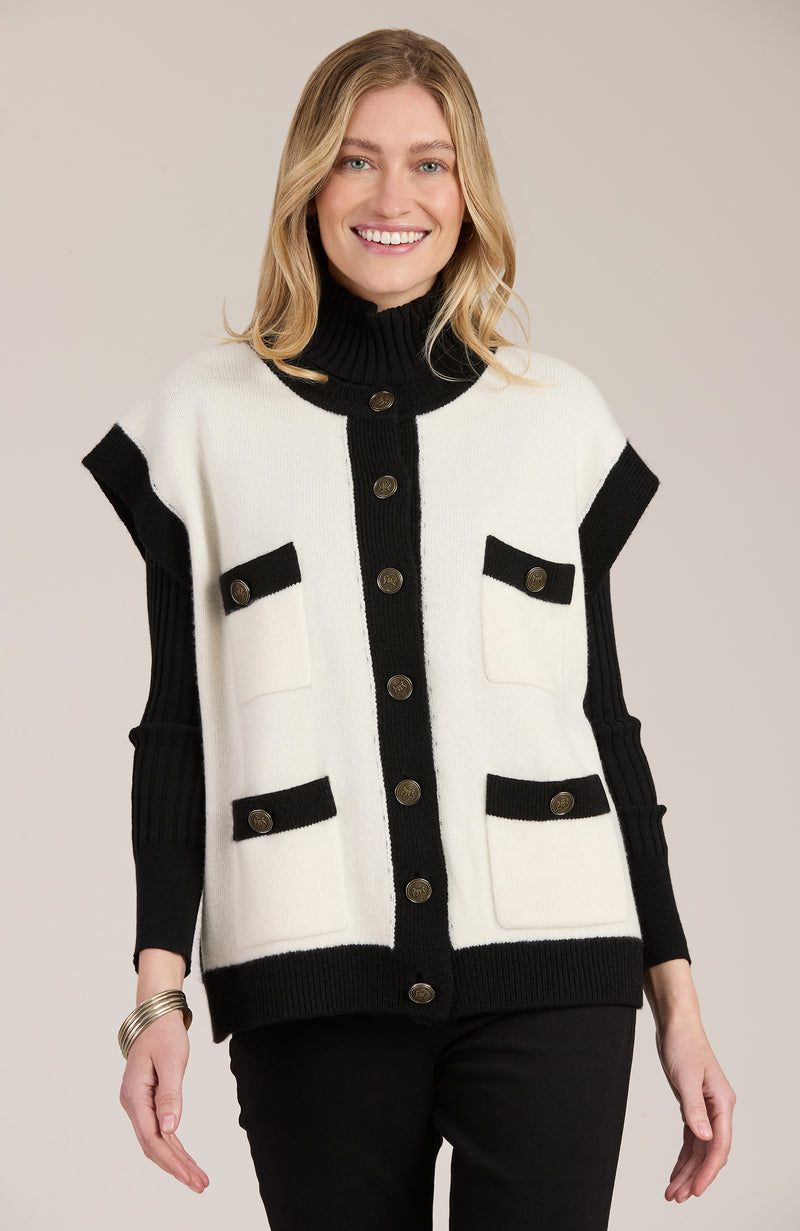 Cotton Cashmere Vest