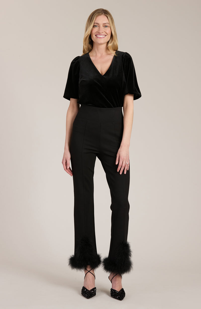 Amberet Ponte Feather Pant