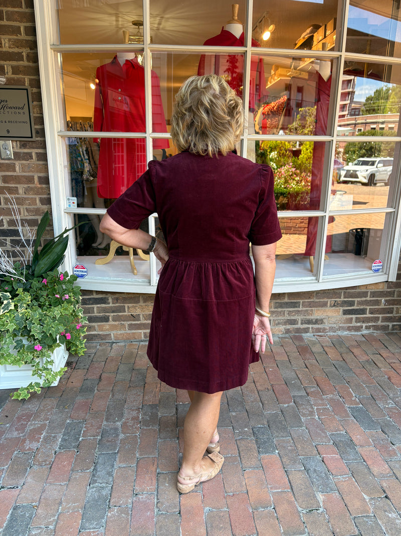 Mitzi Pinwale Cord Dress