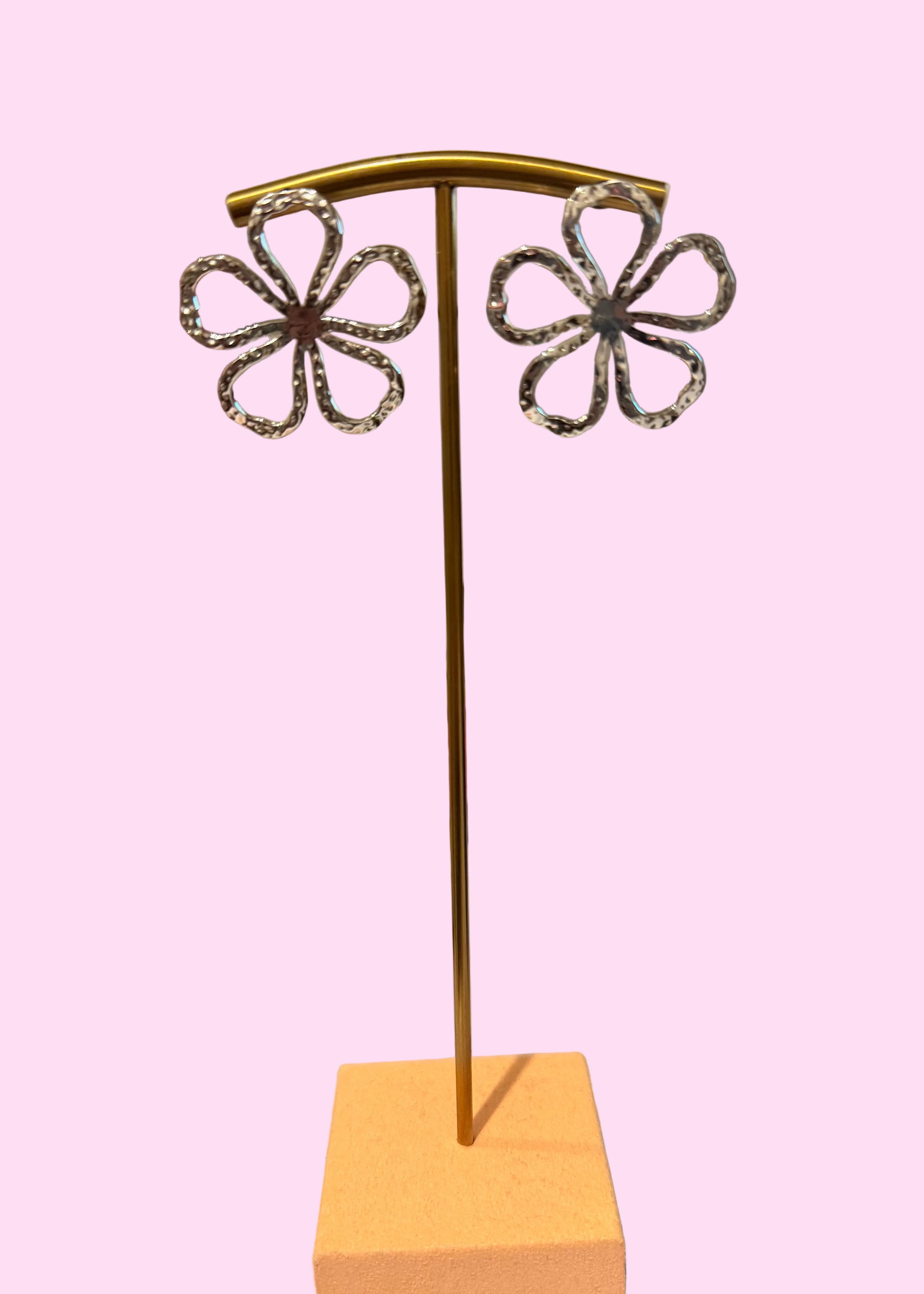 Paris Flower Earring