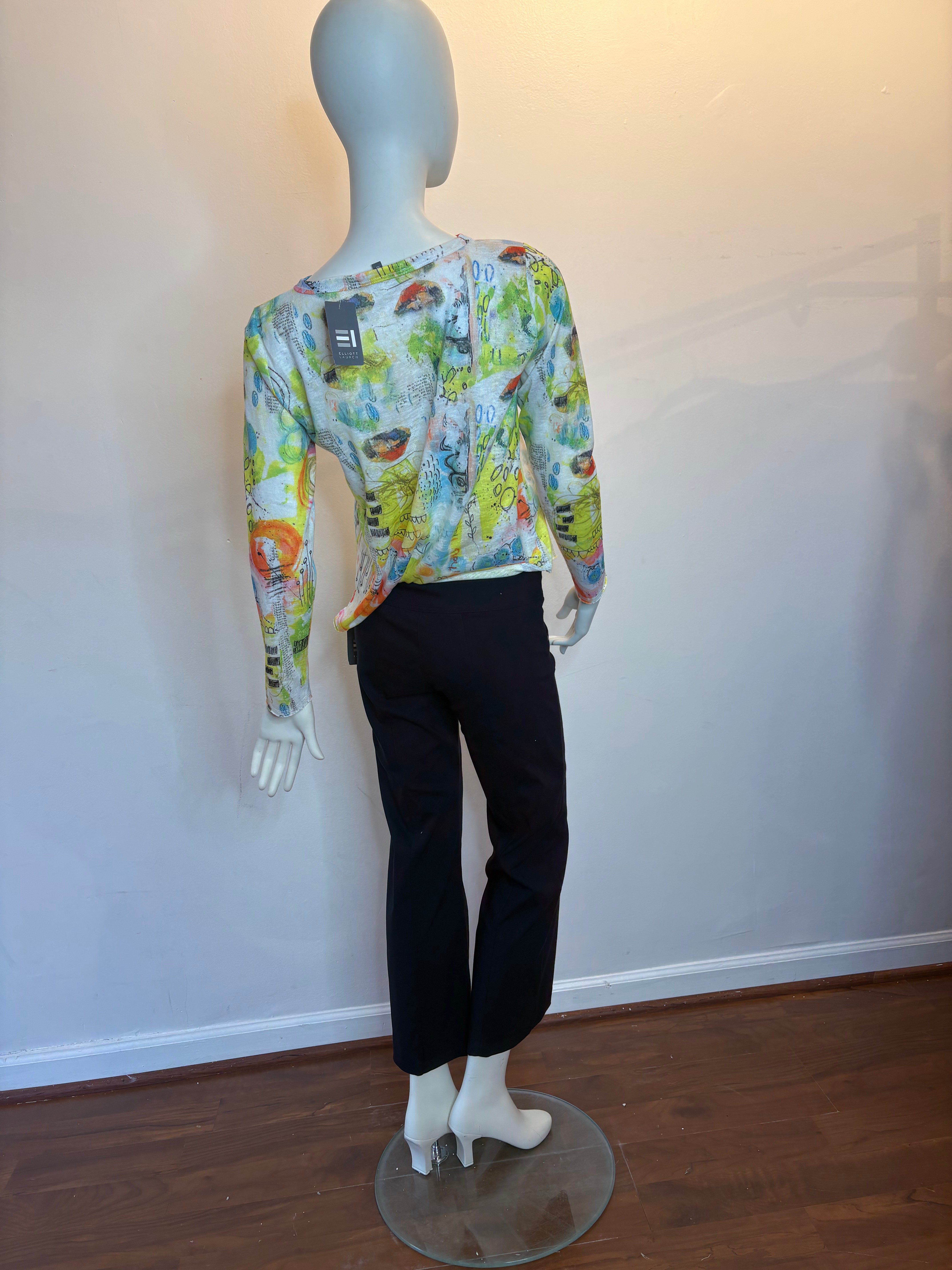 Wide Leg Grommet Pant - 3 Colors
