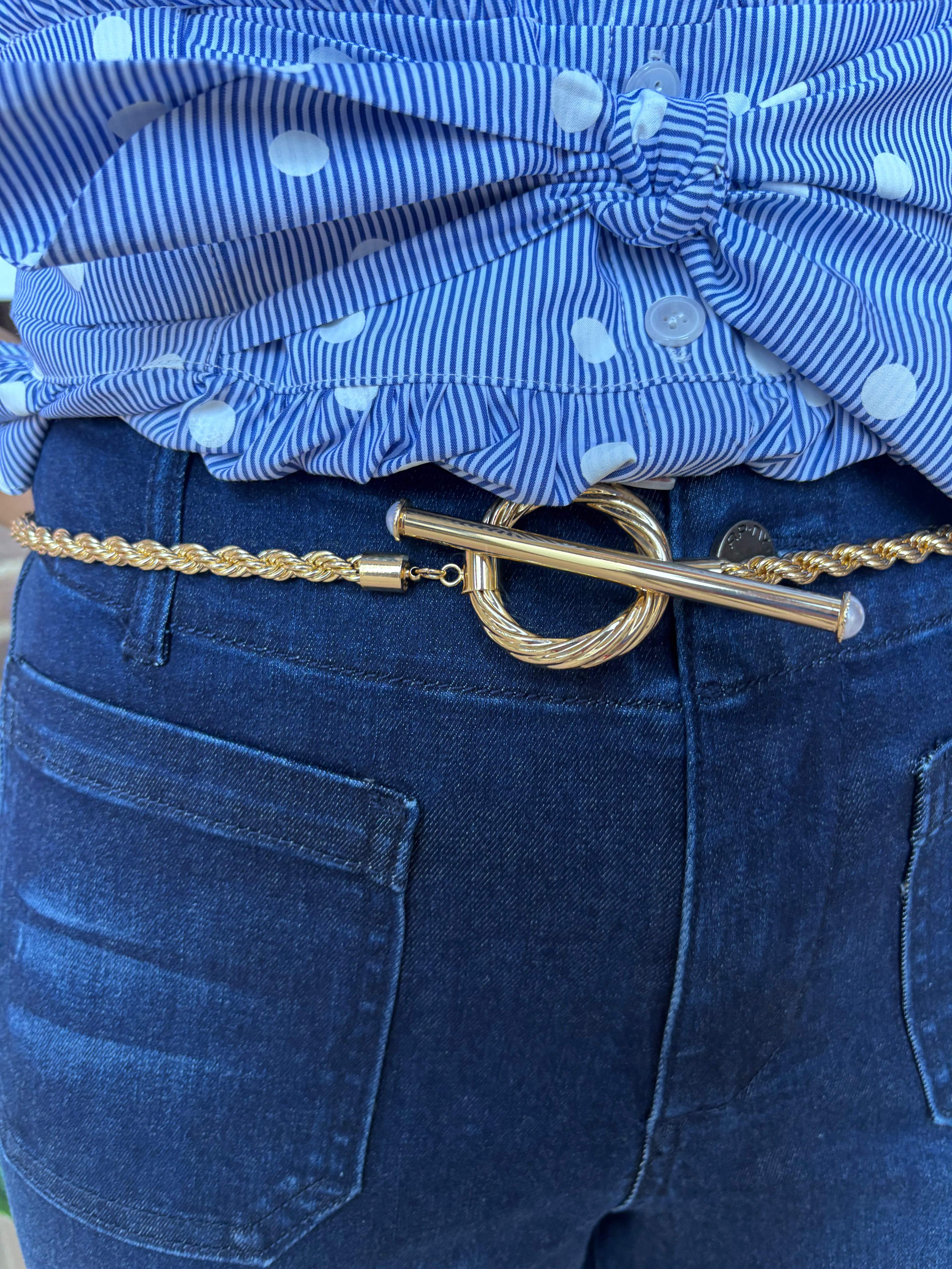 Gold Forged Necklace