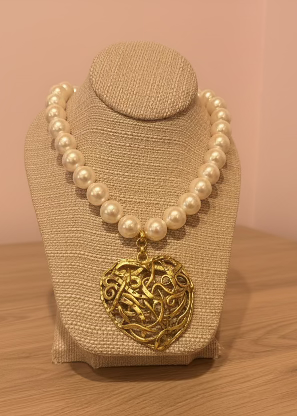 Metal Heart Necklace
