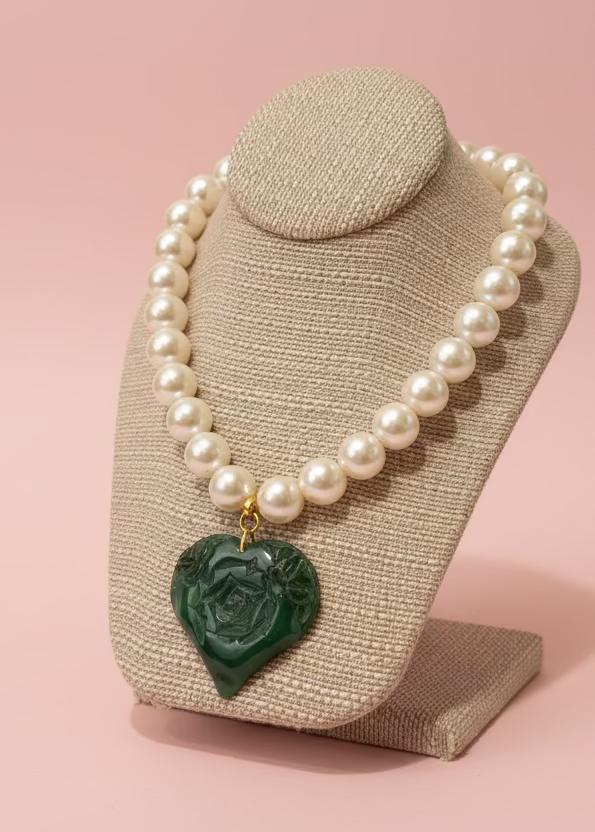 Stone Heart Necklace