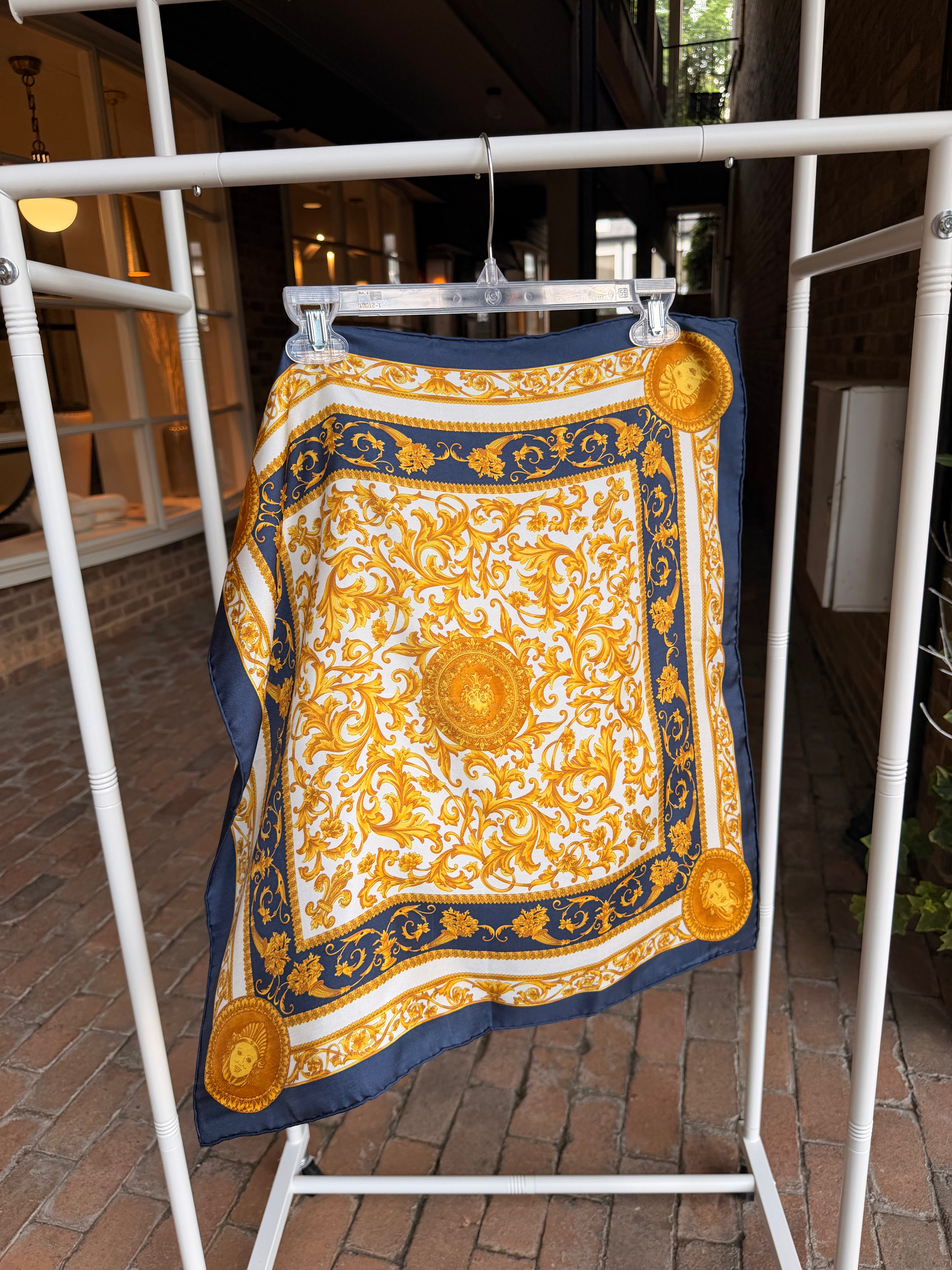 Small Italian Silk Scarf