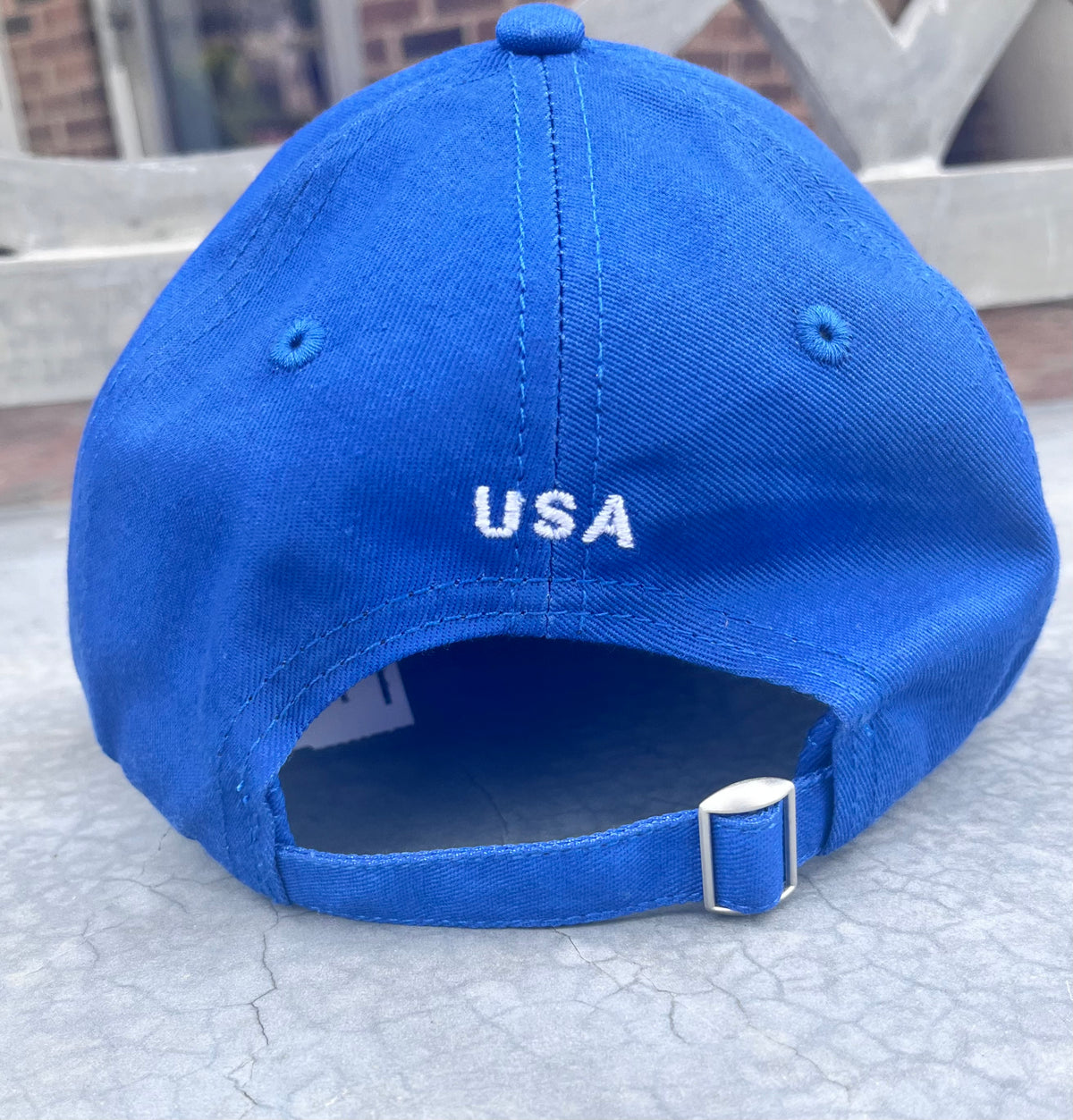 American Flag Needlepoint Hat