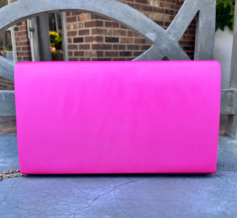 Pink Lillian Clutch