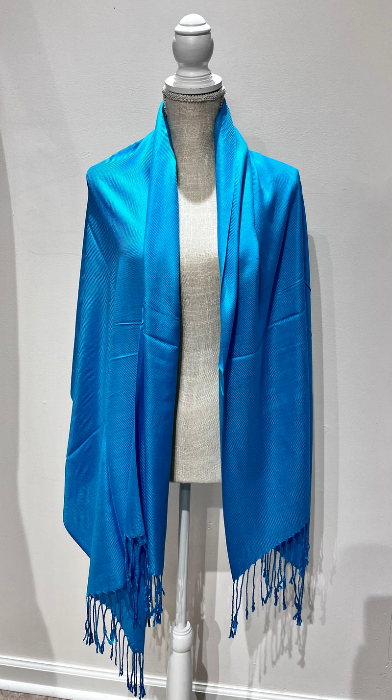 Pashmina - More Colors One Size Turquoise