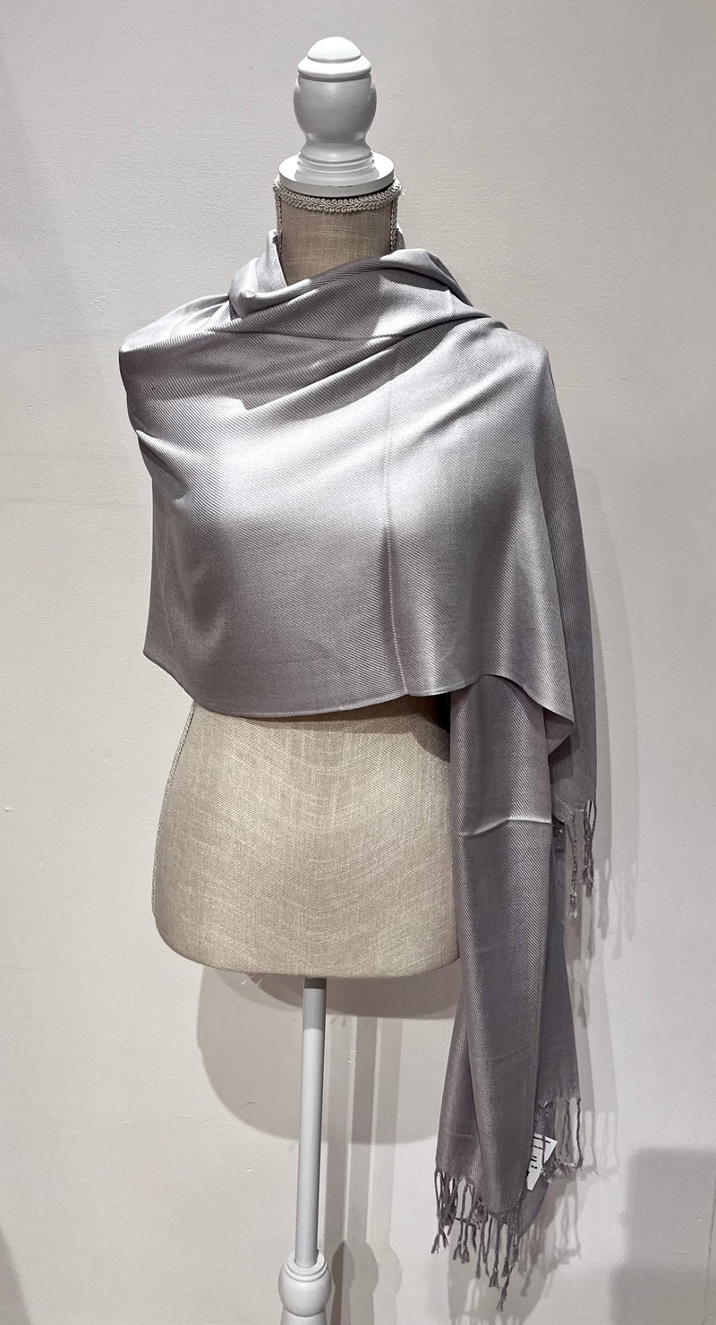 Pashmina - More Colors One Size Silver