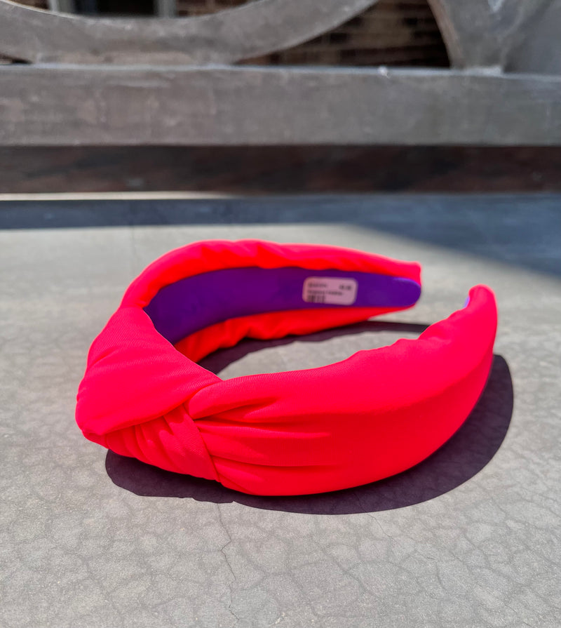 Neoprene Headband - 2 Colors Coral