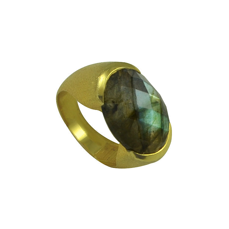 Alix Ring - 2 Colors 6 Labradorite
