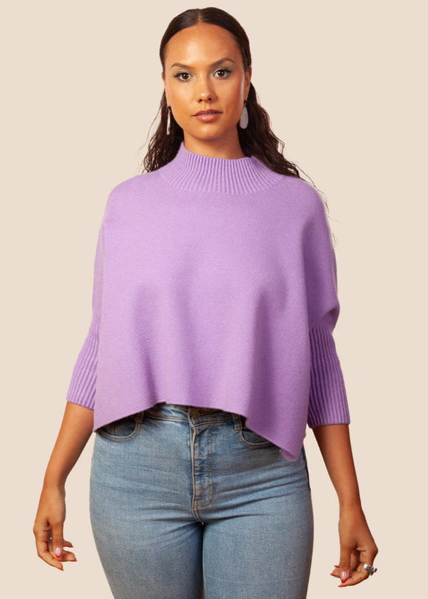 Lavender Aja Sweater