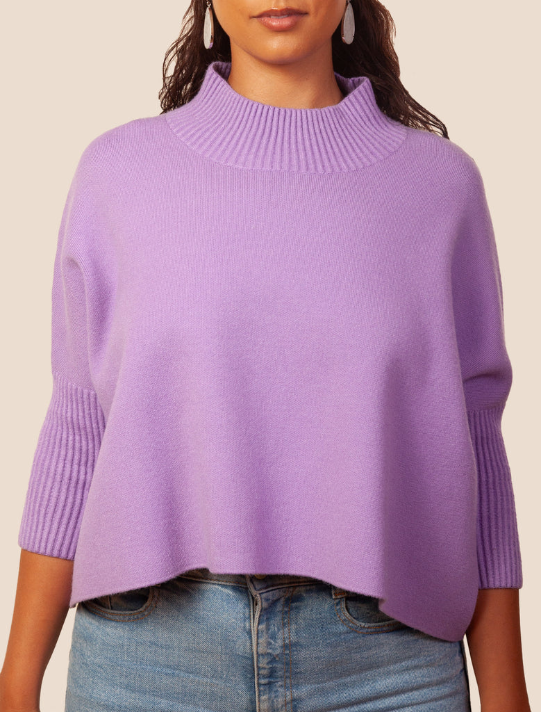 Lavender Aja Sweater