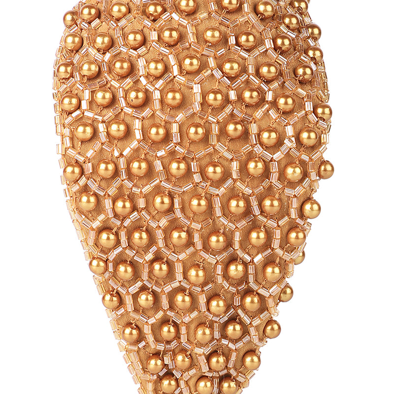 Gold Pearl Headband