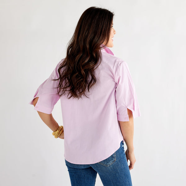 Maya Top - Pink Stripe
