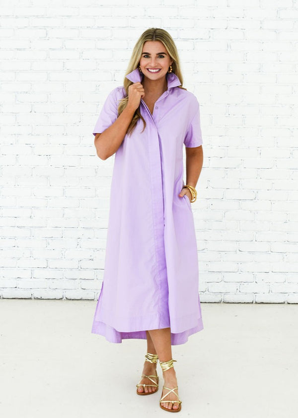 Millie Dress Long Lavender