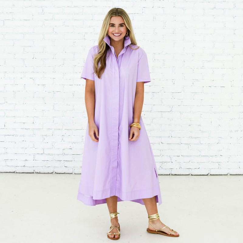 Millie Dress Long Lavender