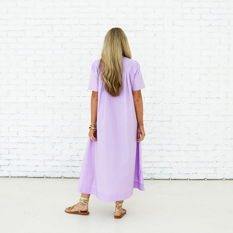 Millie Dress Long Lavender