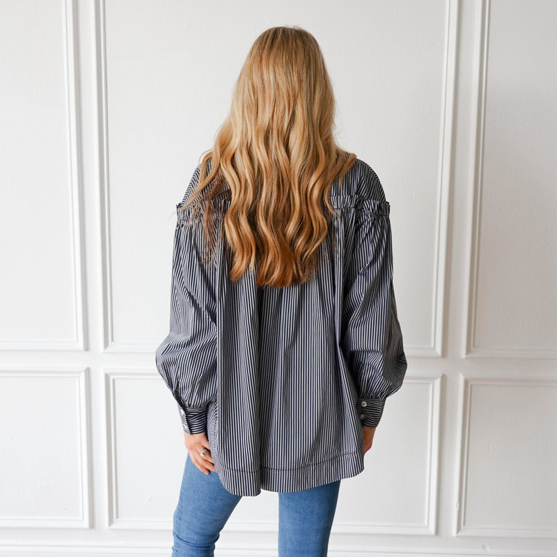 Miriam Top - Black Stripe