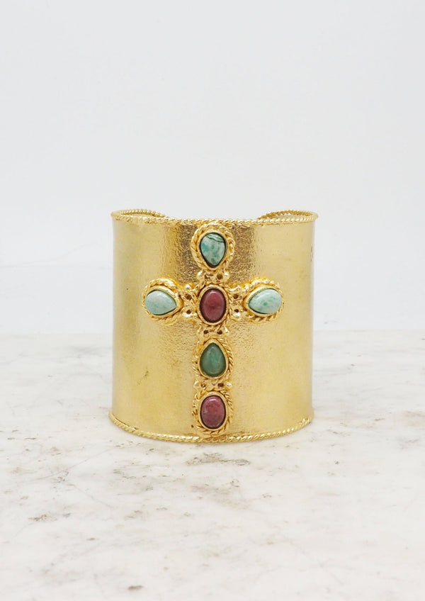 Faith Amazonite Cuff