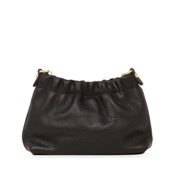 Italian Leather Pleated Clutch