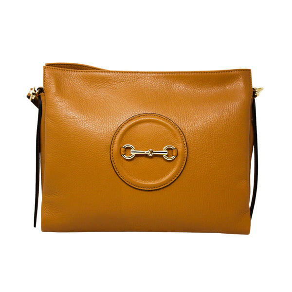 Italian Leather Shoulder Handbag - 2 Colors