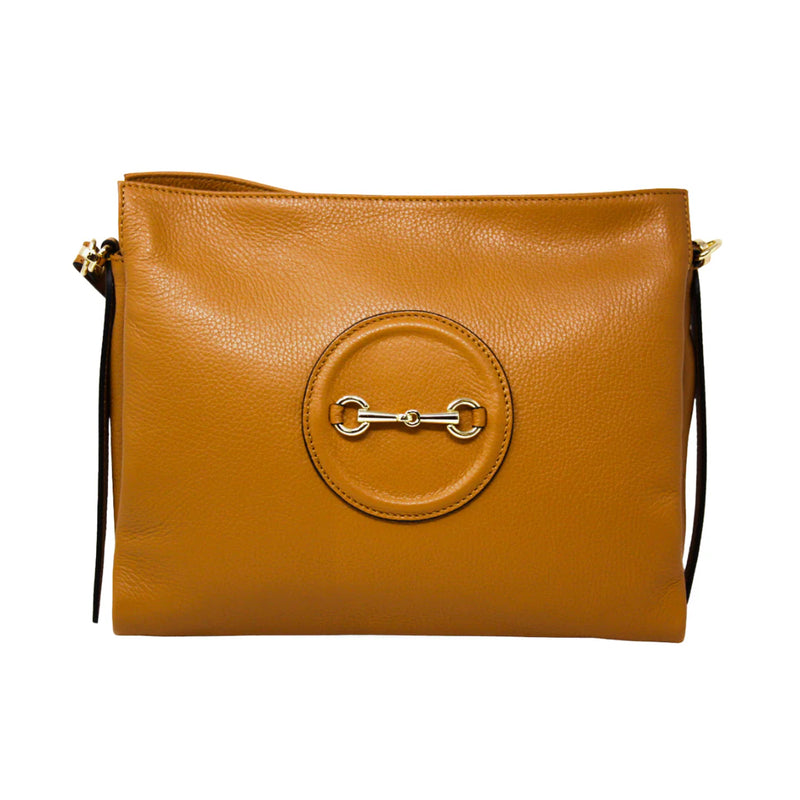 Italian Leather Shoulder Handbag - 2 Colors