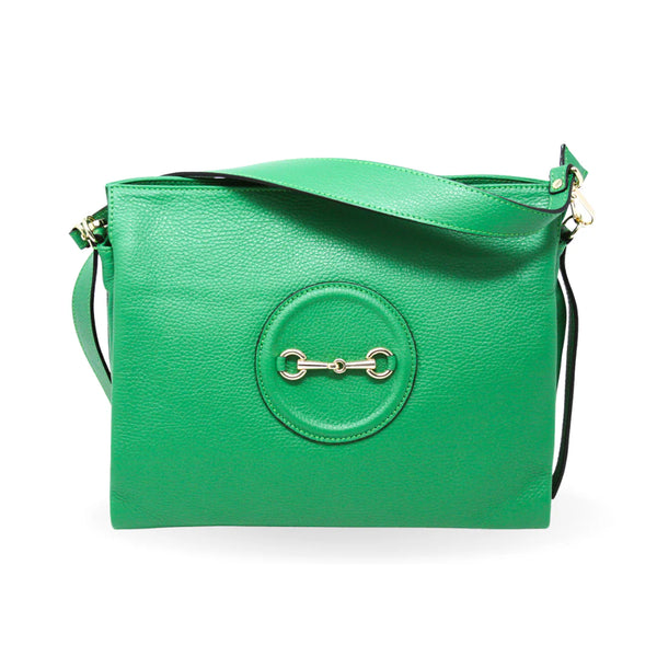 Italian Leather Shoulder Handbag - 2 Colors