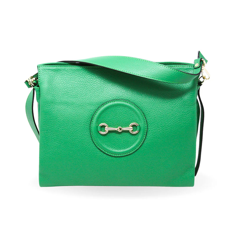 Italian Leather Shoulder Handbag - 2 Colors