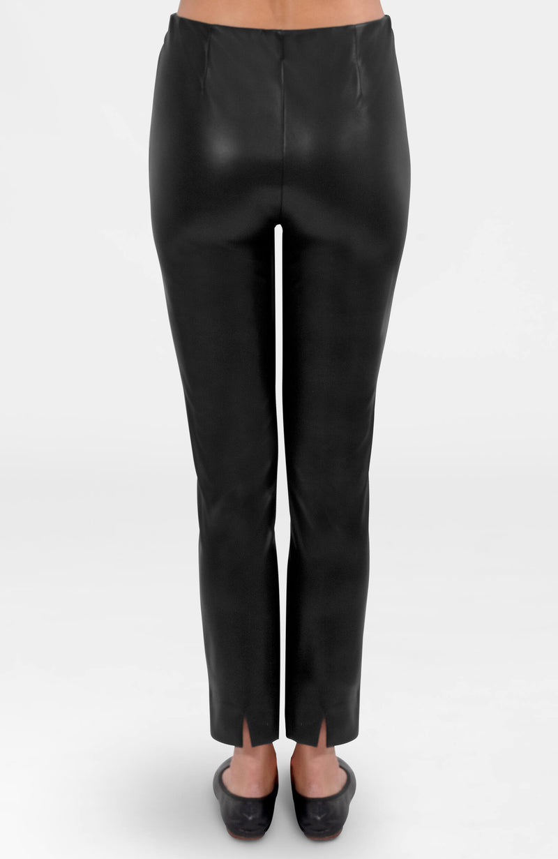 Leatherette GripeLess Pant - Black