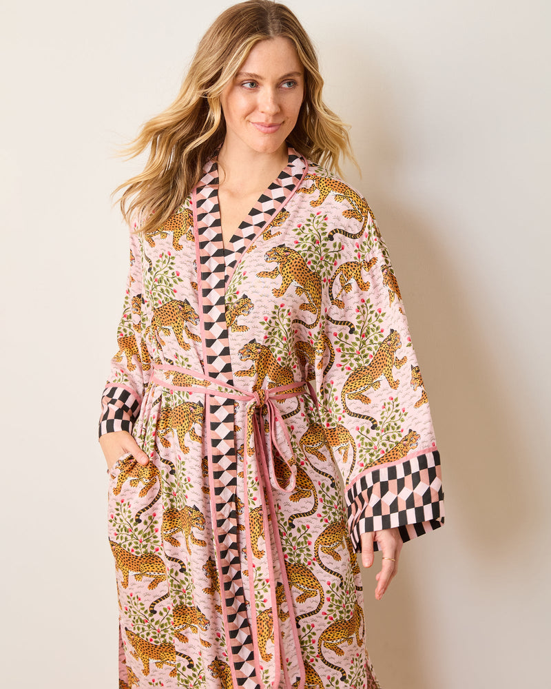 Bagheera - Satin Robe