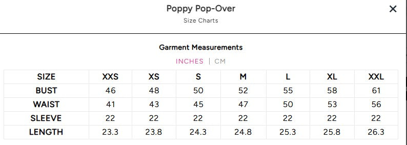 Long-sleeve Poppy Top